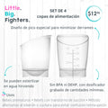 Copas de alimentación