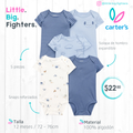Set 5 bodies Carter's / 12 meses