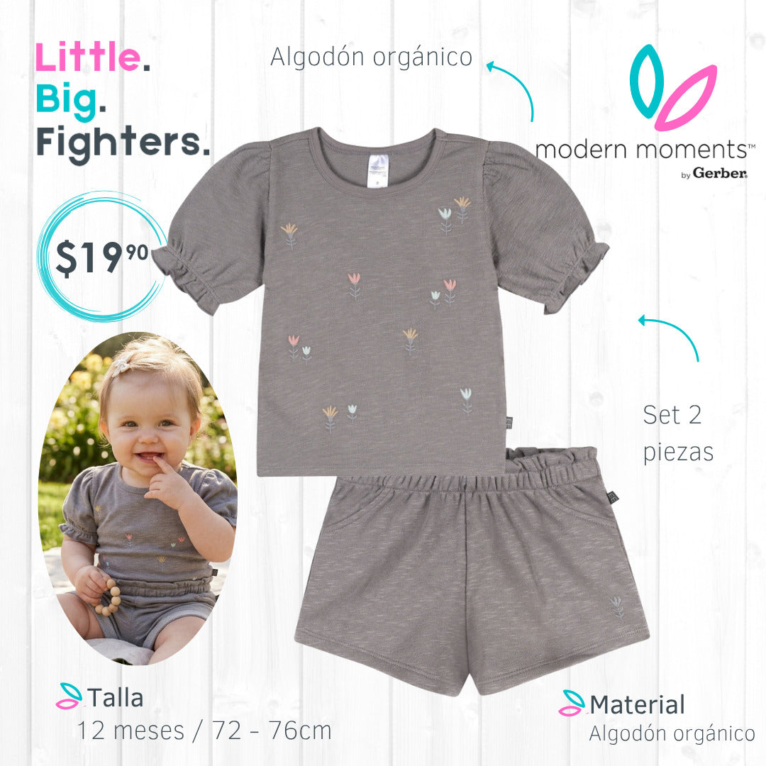 Set 2 piezas MM / 12 meses