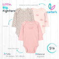 Set 3 bodies Carter´s / 24 meses