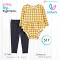 Set 2 piezas Carters / T: 18 meses