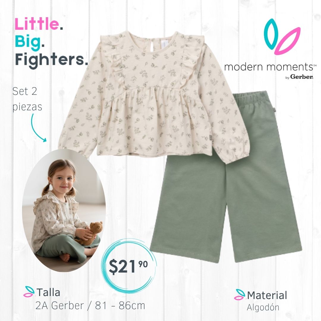 Set 2 piezas Modern Moments Gerber / 2A
