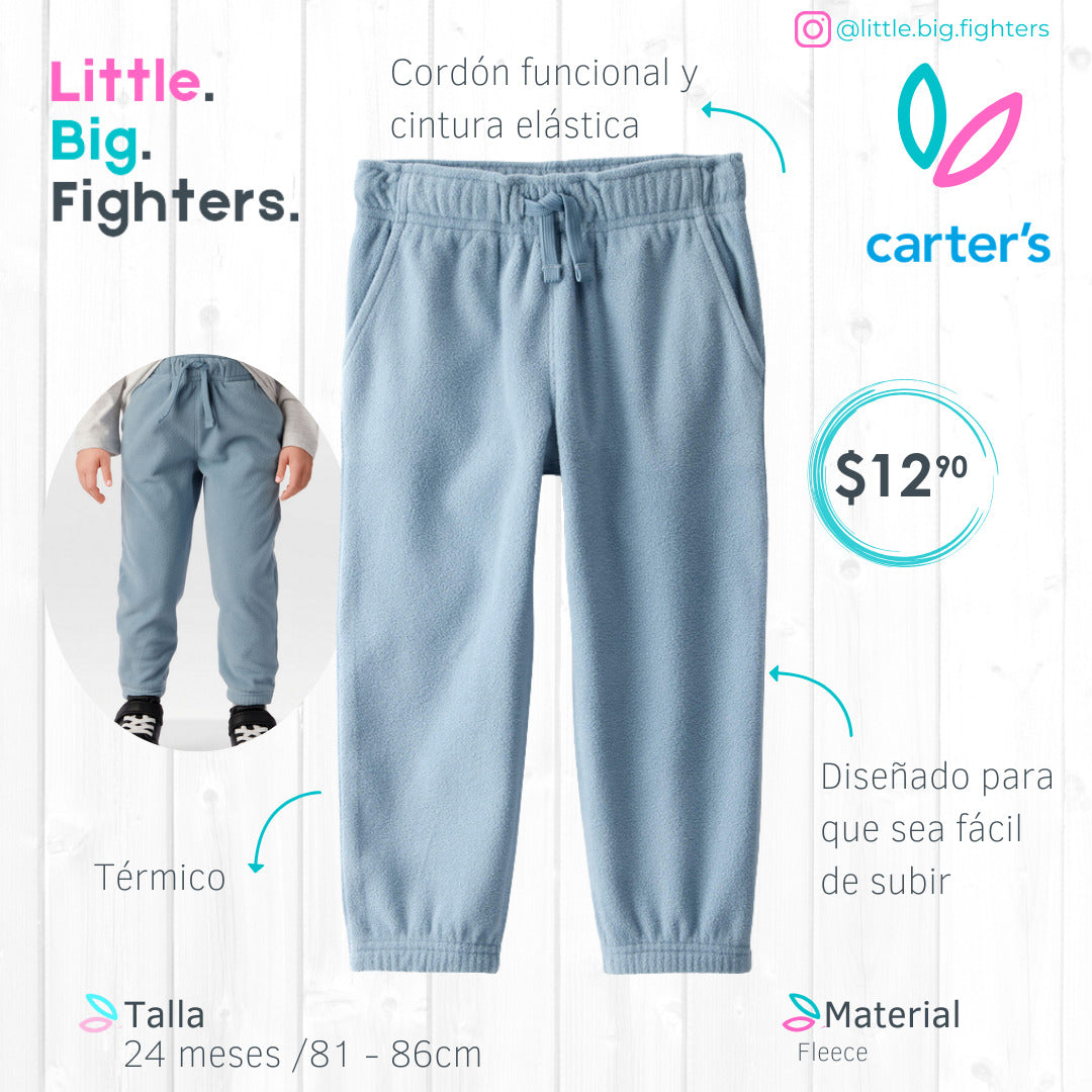 Pantalón Térmico Carters / T: 24 meses