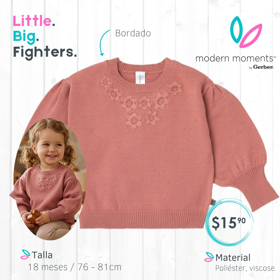 Chompa Modern Moments / T: 18 meses