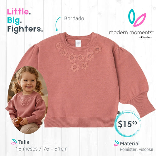 Chompa Modern Moments / T: 18 meses