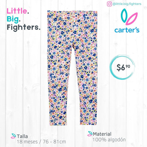 Licra Carters 7 / T: 18 meses