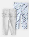 Set 2 pantalones Carters  / T: 3 meses