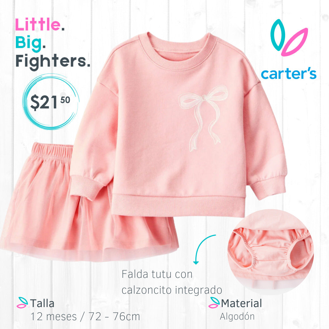 Set 2 piezas Carters  / T: 12 meses