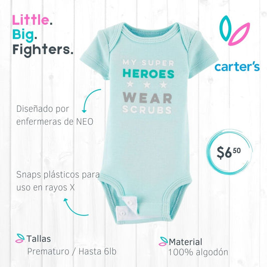 Body Carters apto para Neonatología / T: Hasta 6lb