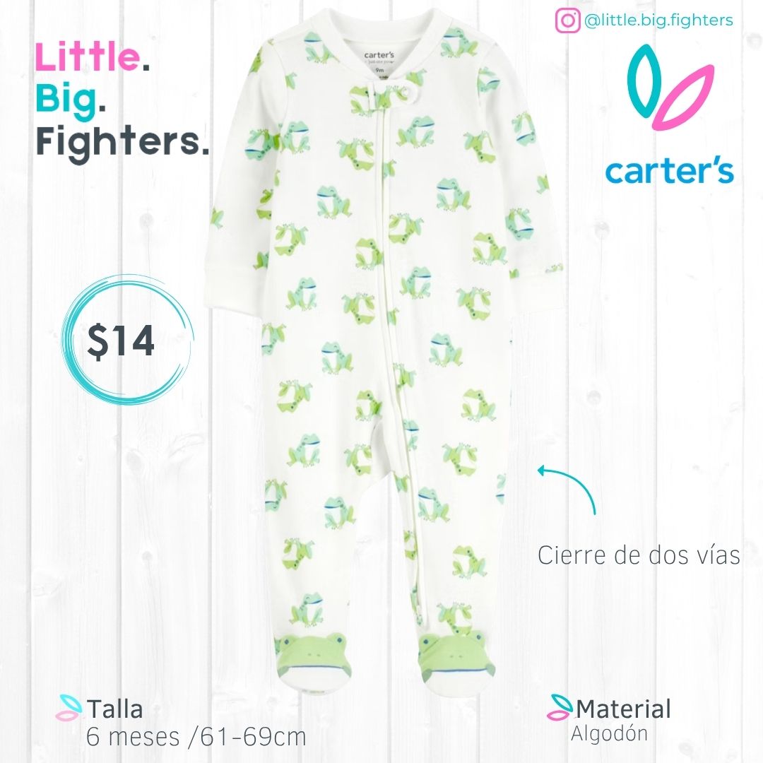 Monito Carter´s / 6 meses / sapo