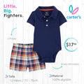 Set 2 piezas Carters / T: 12 meses