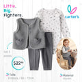 Set 3 piezas Carter's 9 meses