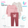 Set 3 piezas Carters  / Recién Nacida
