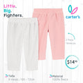 Set 2 pantalones térmicos Carter's / 9 meses