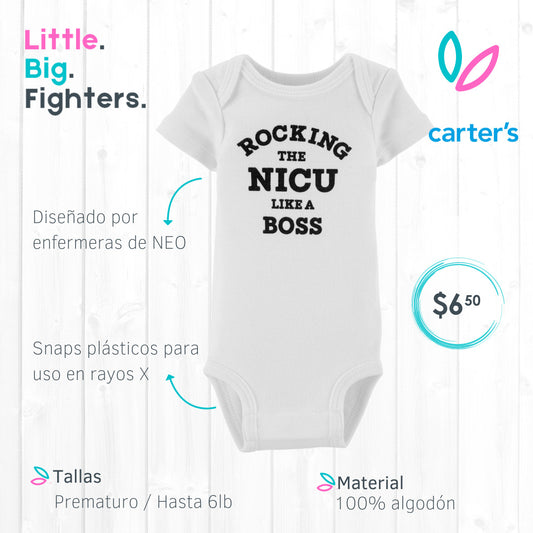 Body Carters apto para Neonatología / T: Hasta 6lb