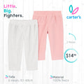 Set 2 pantalones Térmico Carters / 6 meses