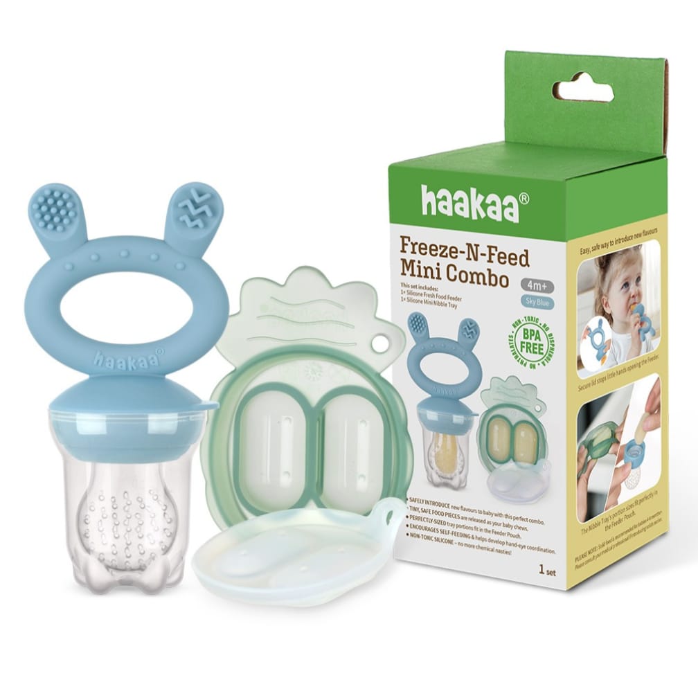Mini combo alimentador para leche o frutas