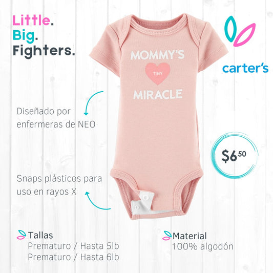 Body Carters apto para Neonatología / T: Hasta 6lb