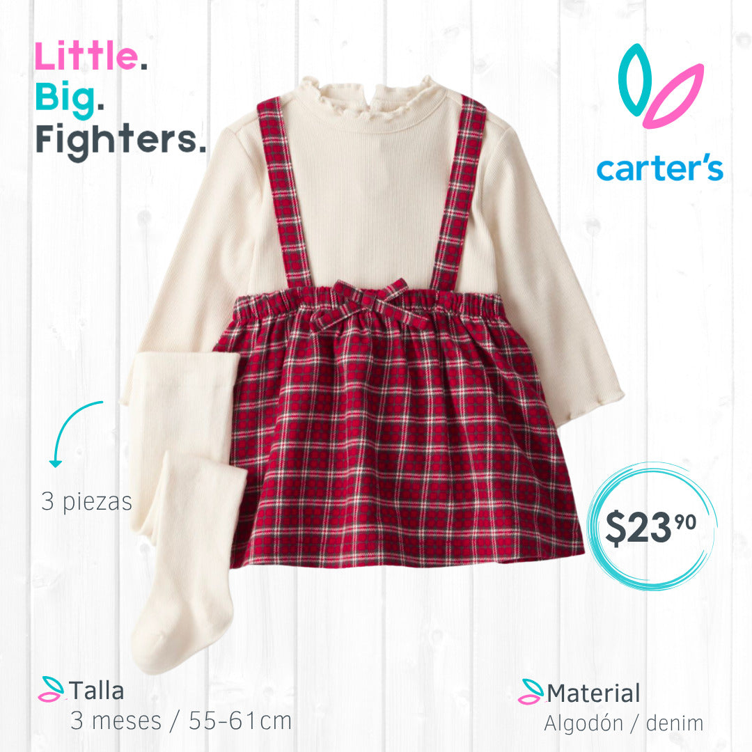 Vestido Carters / 3 meses