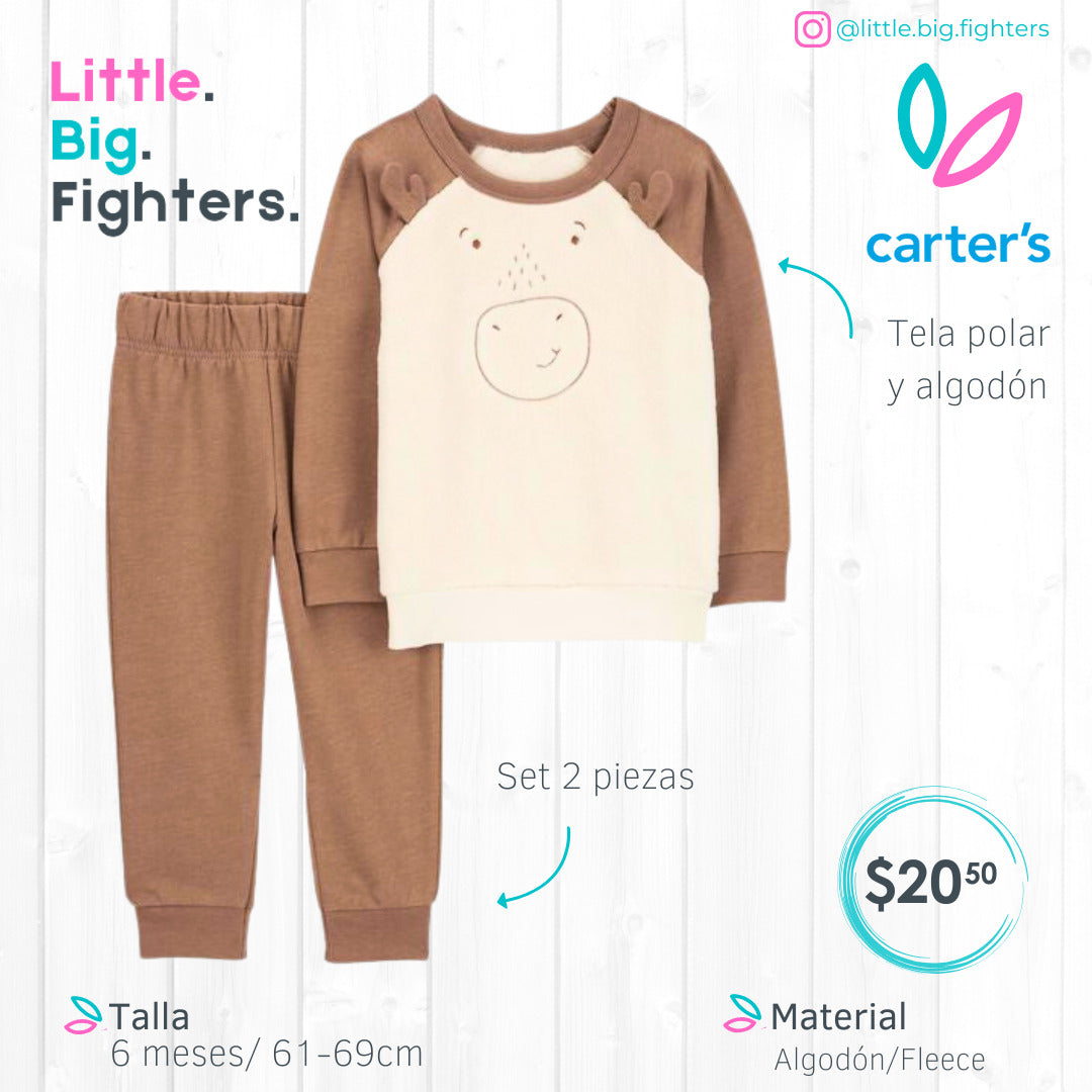 Set 2 piezas Carters / 6 meses