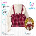 Vestido 3 piezas Carters / 6 meses