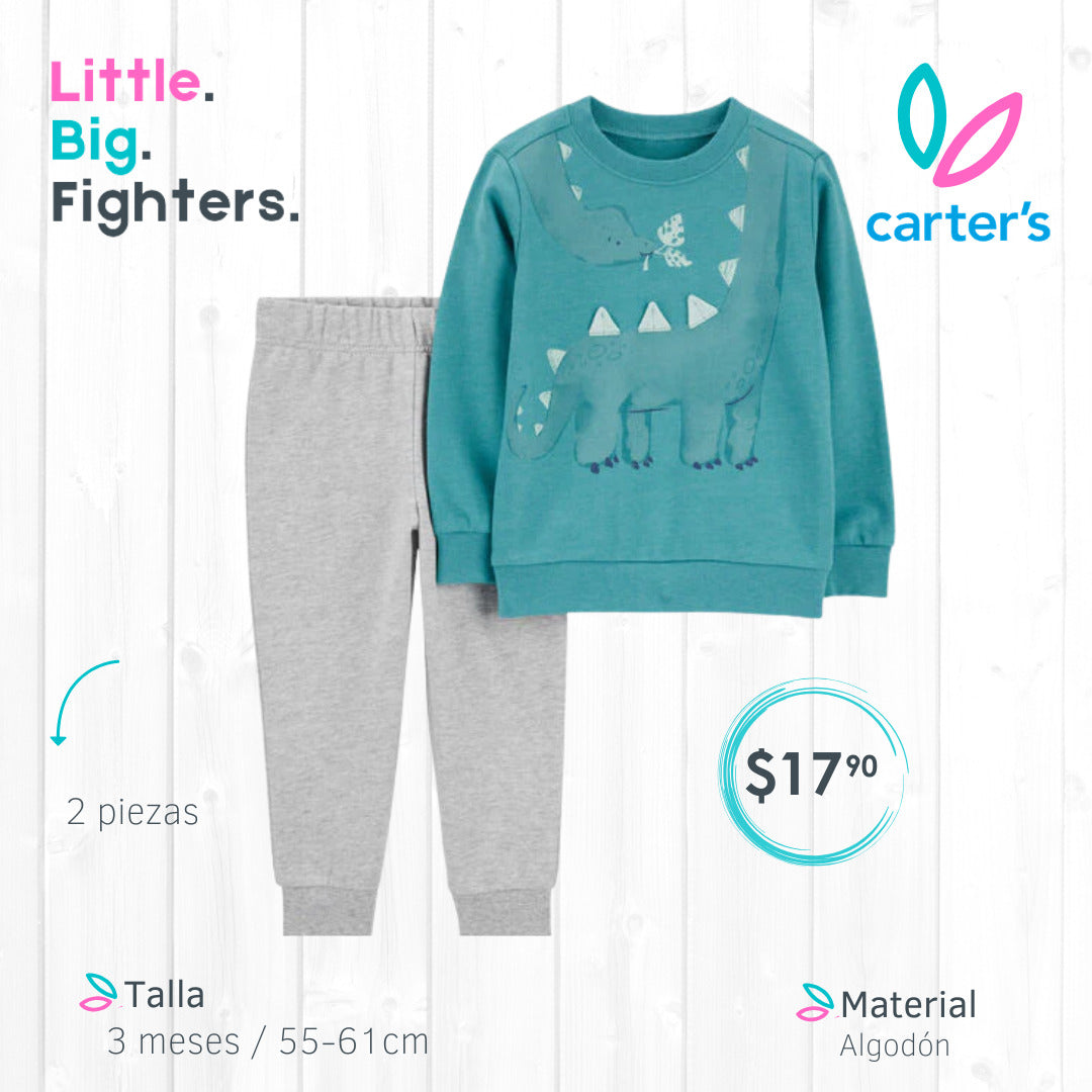 Set 2 piezas Carters  / 3 meses