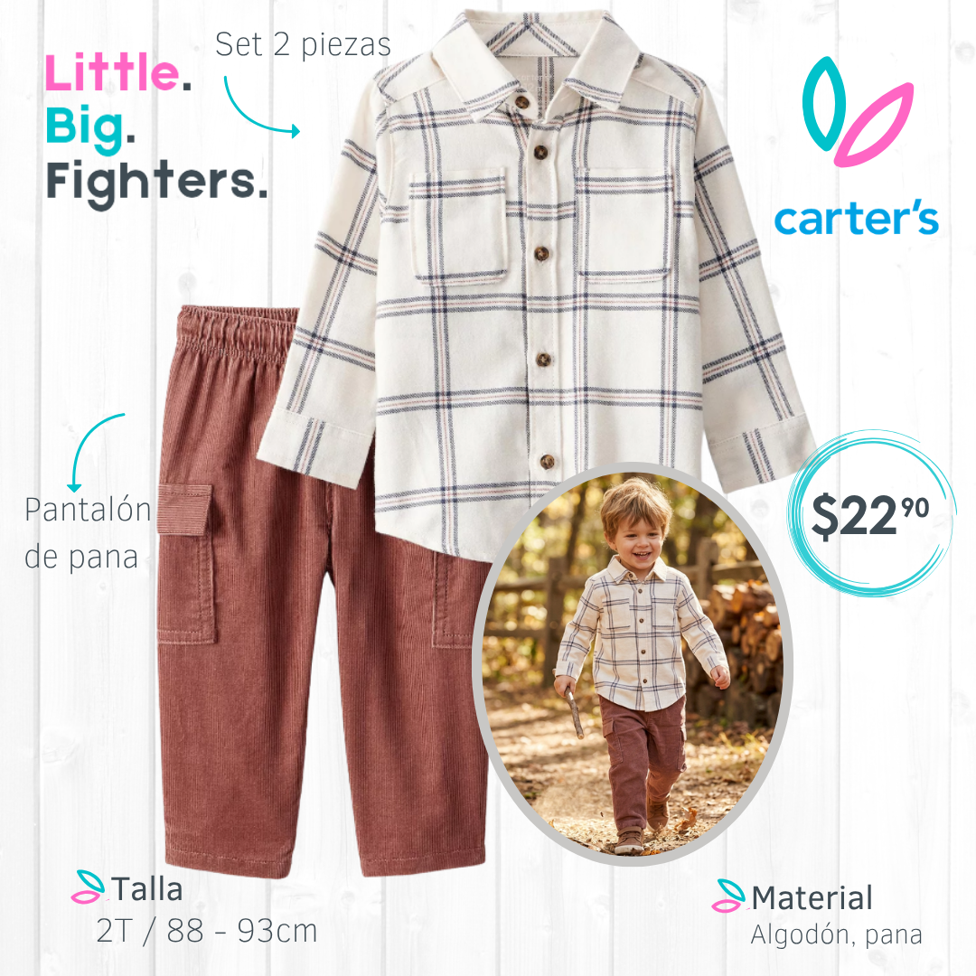 Set 2 piezas Carter´s  / 2T