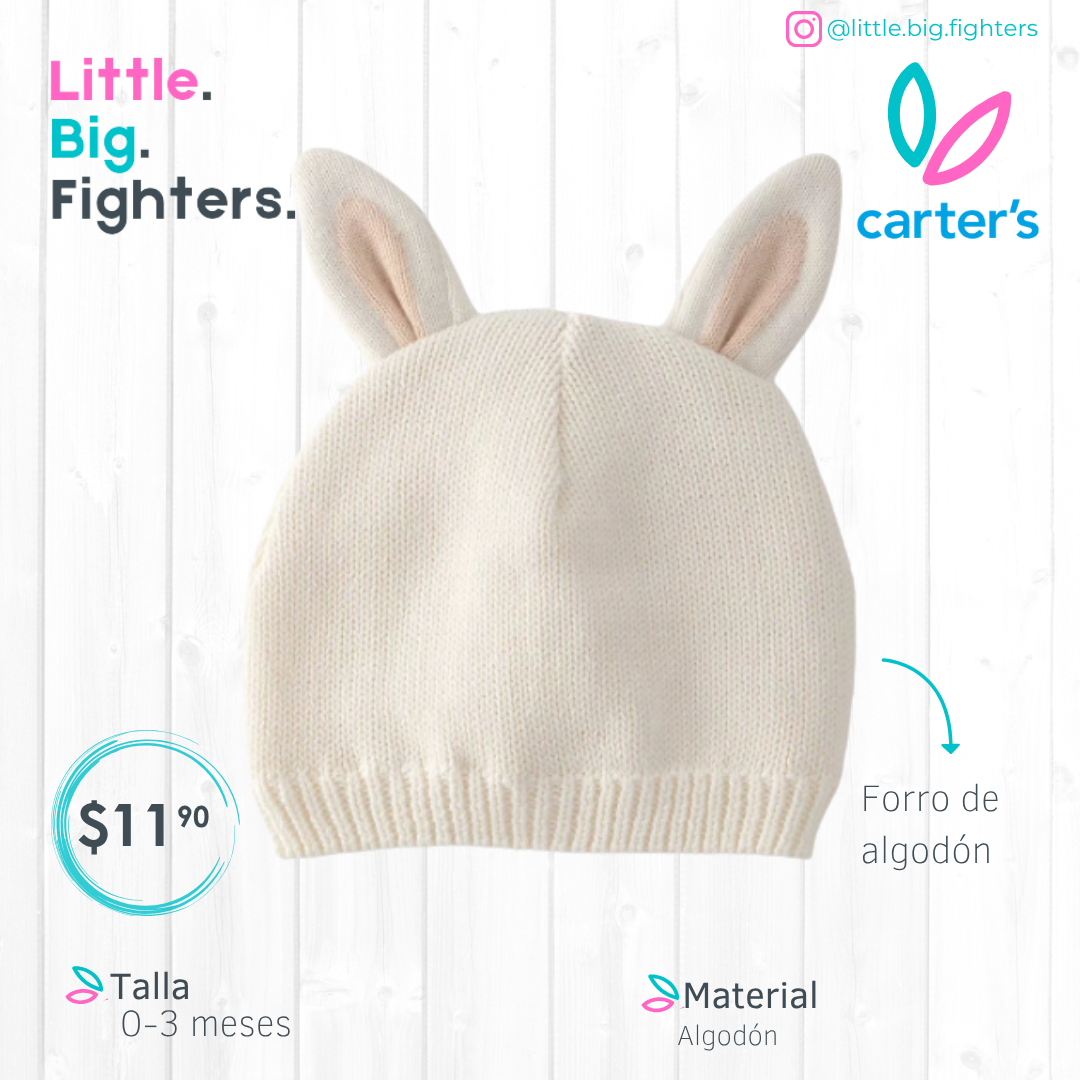 Gorrito de punto Carter's / 0-3 meses