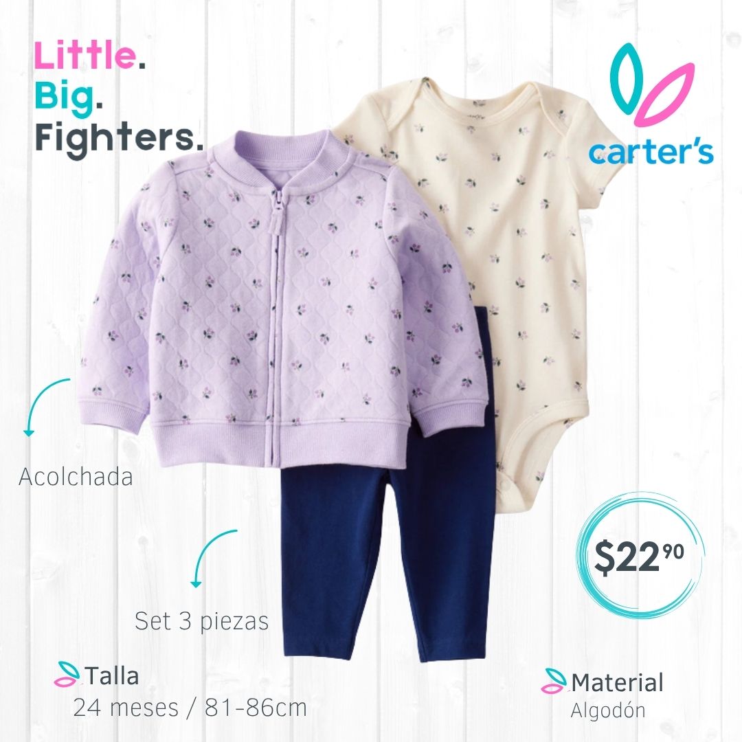 Set 3 piezas Carter´s / 24 meses