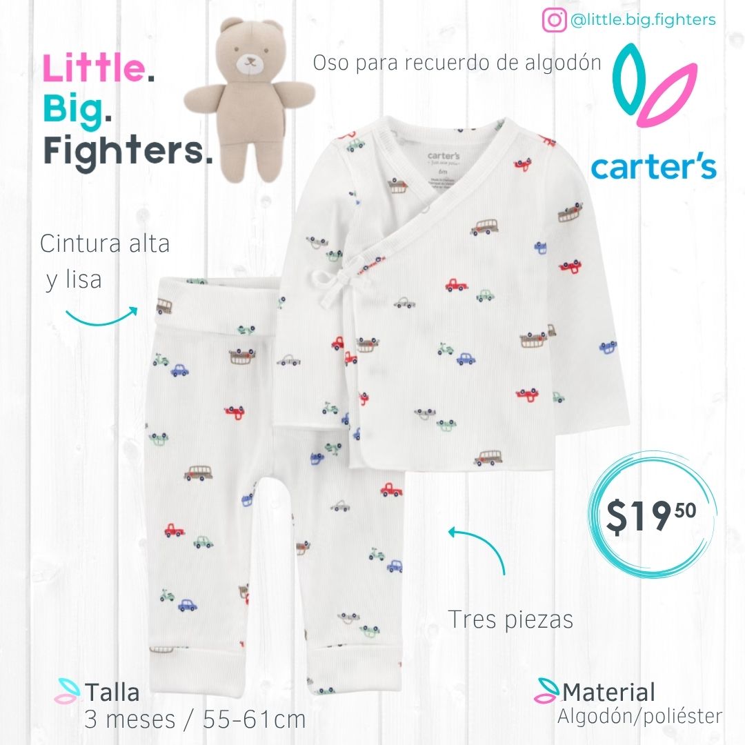 Set 3 piezas Carter´s  / 3 meses