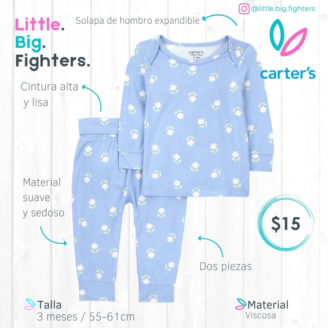 Set 2 piezas Carter's / 3 meses