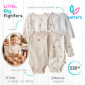 Set 4 bodies Carter's / 6 meses