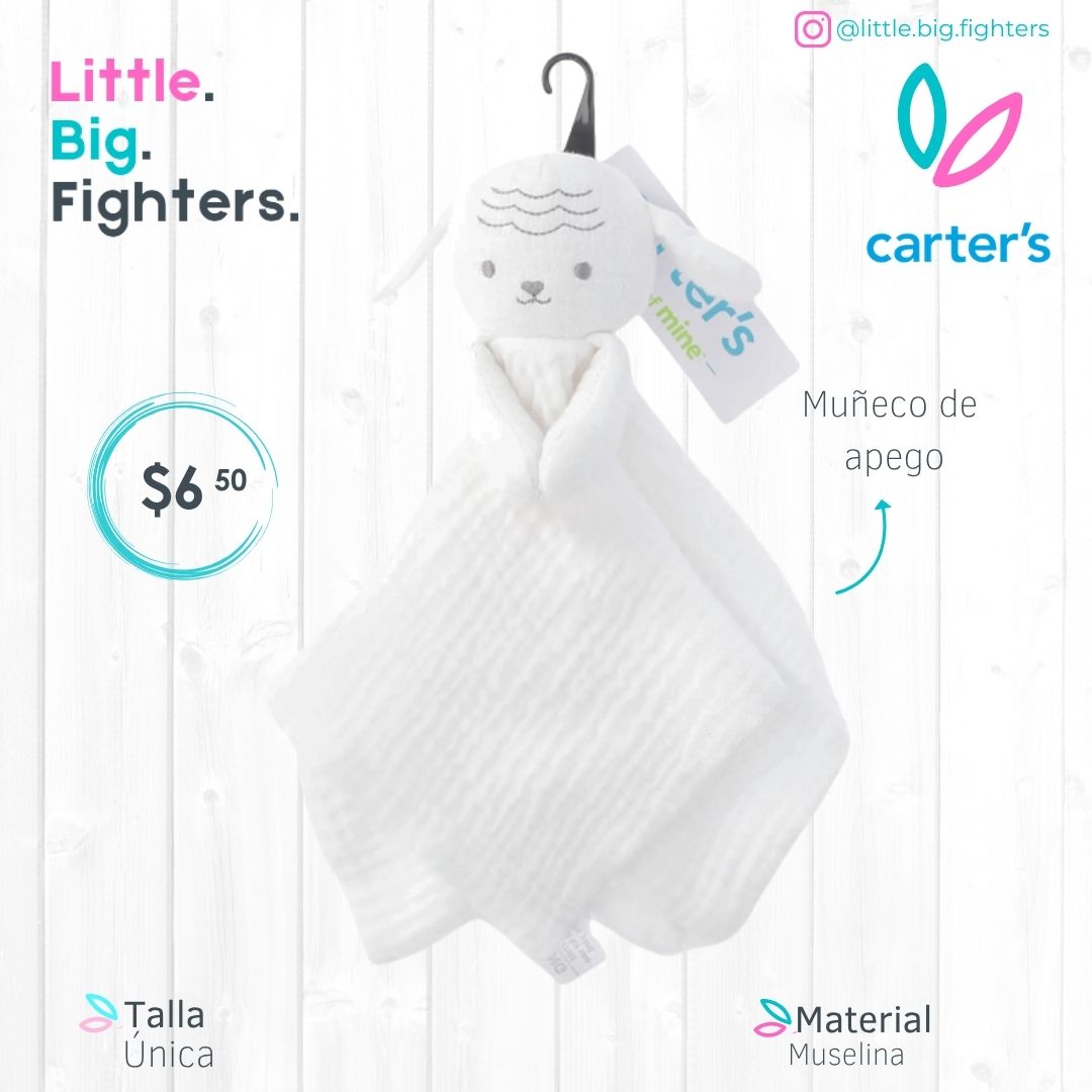 Muñeco de apego Carter's
