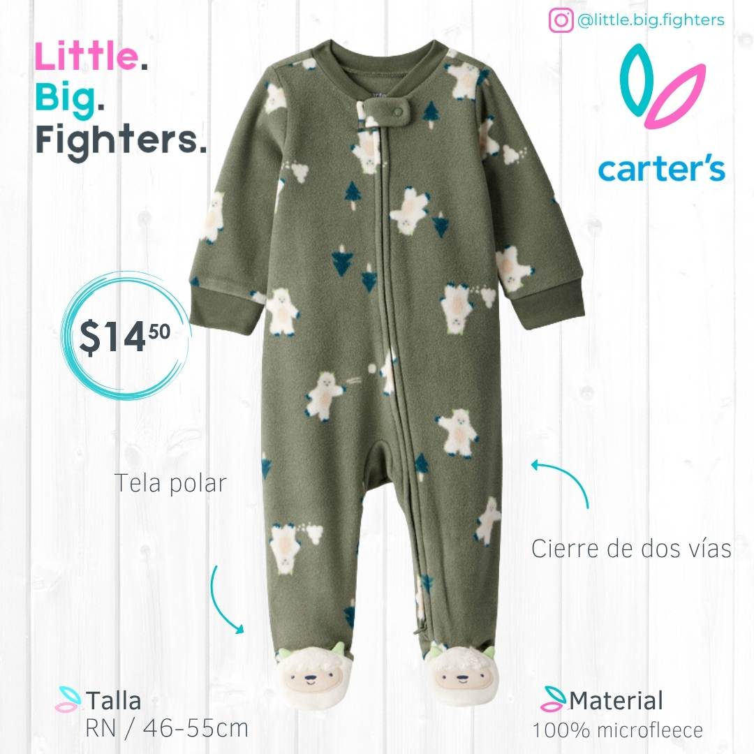 Monito Térmico Carter's / Recién Nacido / yeti