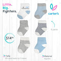Set 6 pares de medias Carter´s / RN a 3m