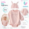 Set 2 piezas Carter's Conejo / 6 meses