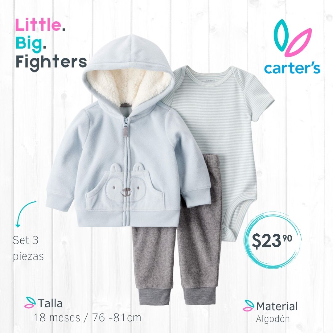 Set Térmico 3 piezas Carter´s / 18 meses