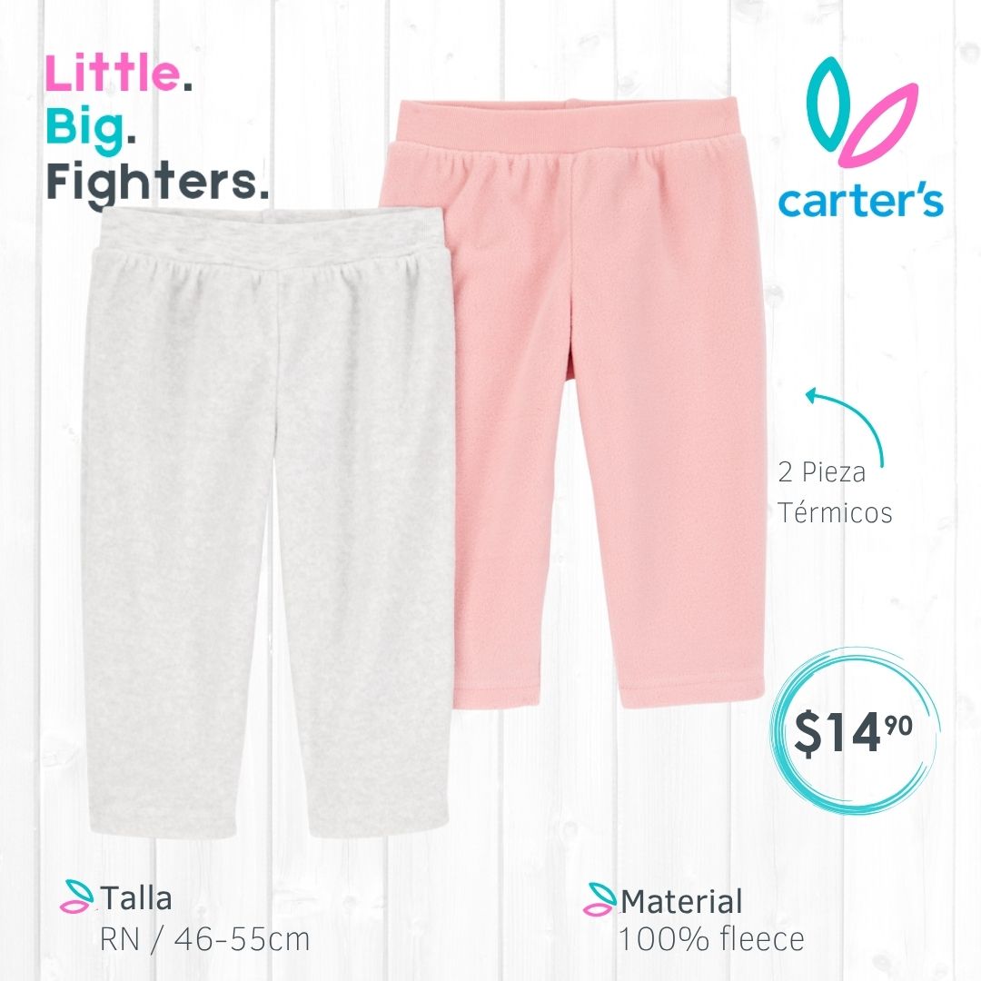 Set 2 pantalones Carter´s  / Recién Nacida