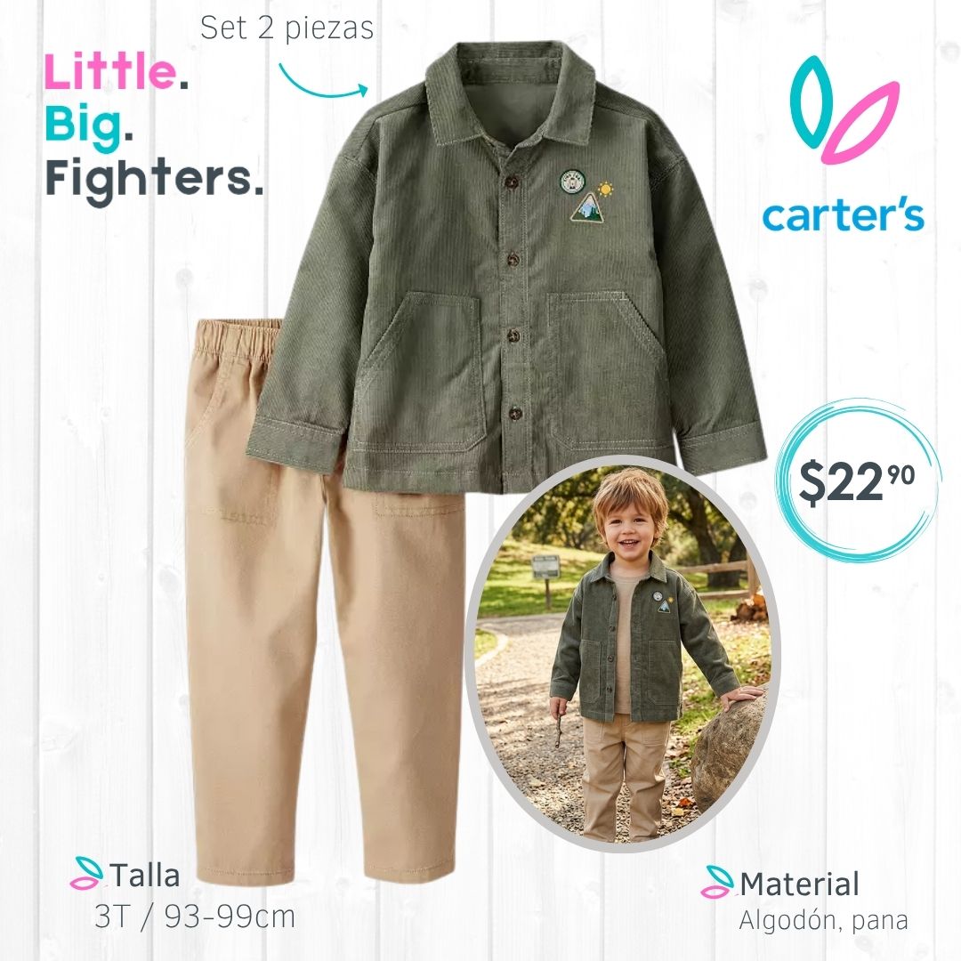 Set 3 piezas Carter´s / 3T