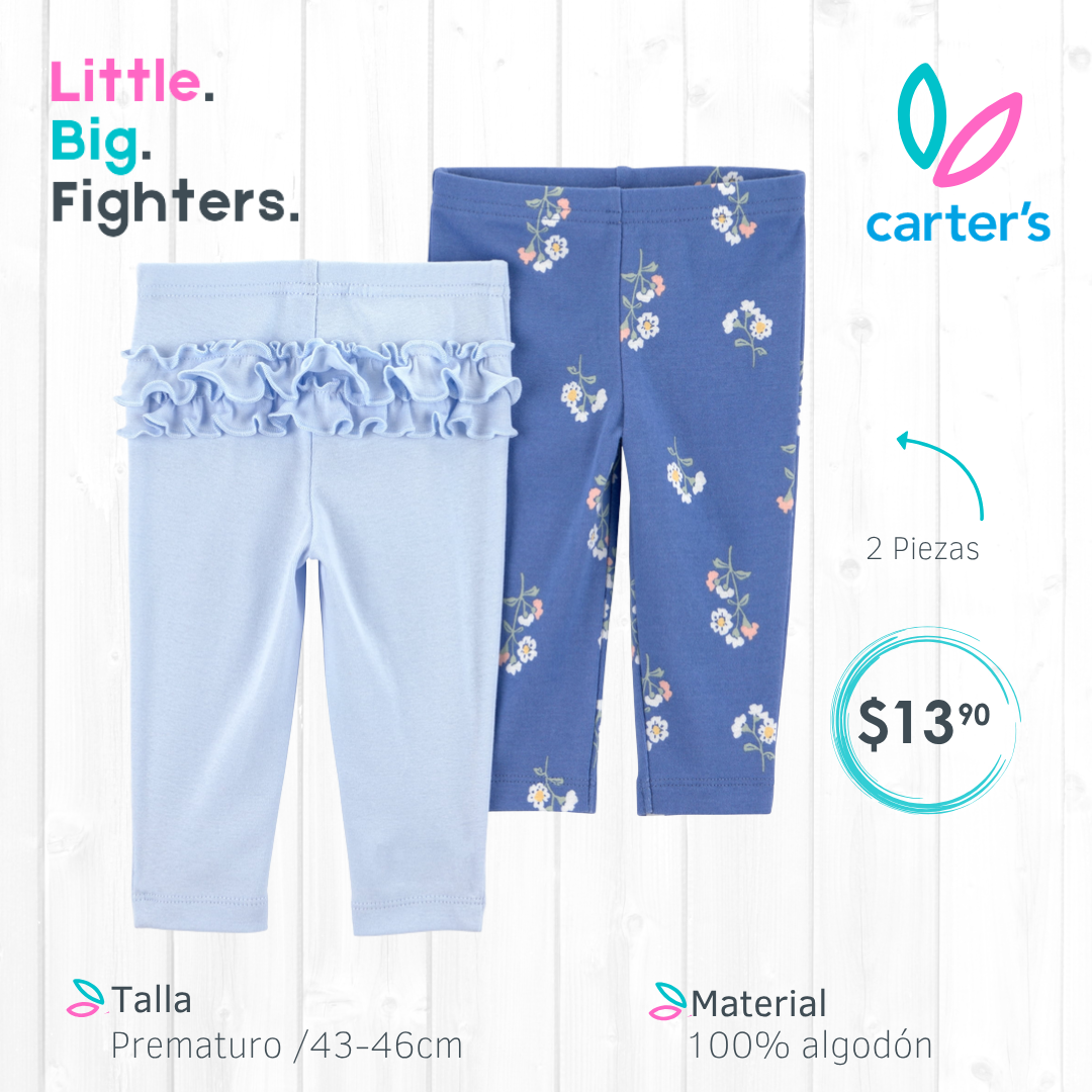 Set 2 pantalones Carter´s / Prematuro