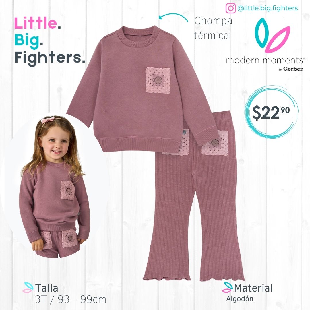 Set 2 piezas Modern Moments Gerber / 3T