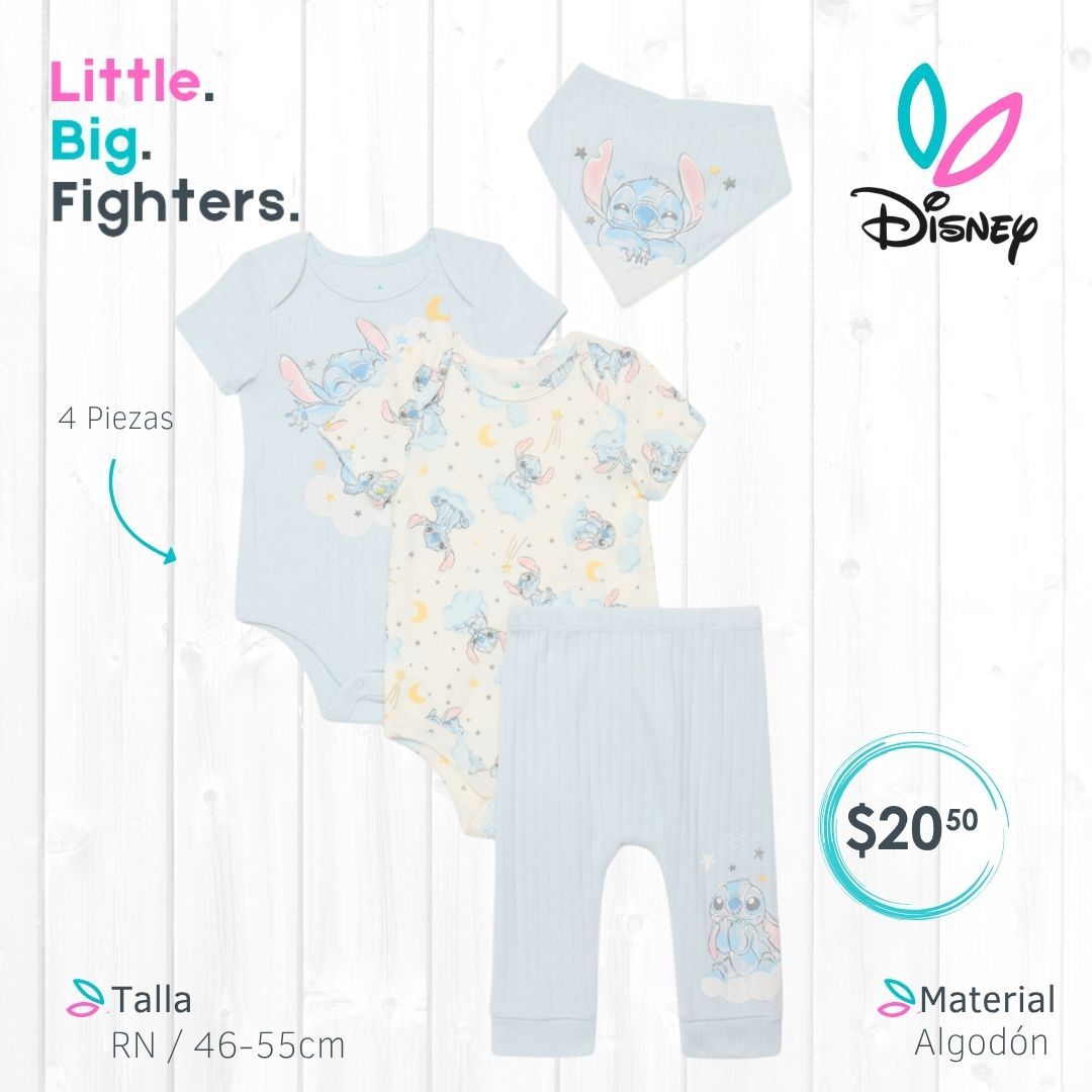 Set 4 piezas Disney / Recién Nacido