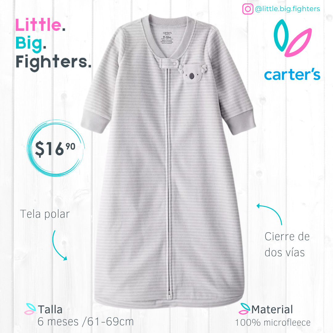 Saco de dormir Carter´s / 6 meses / rayas