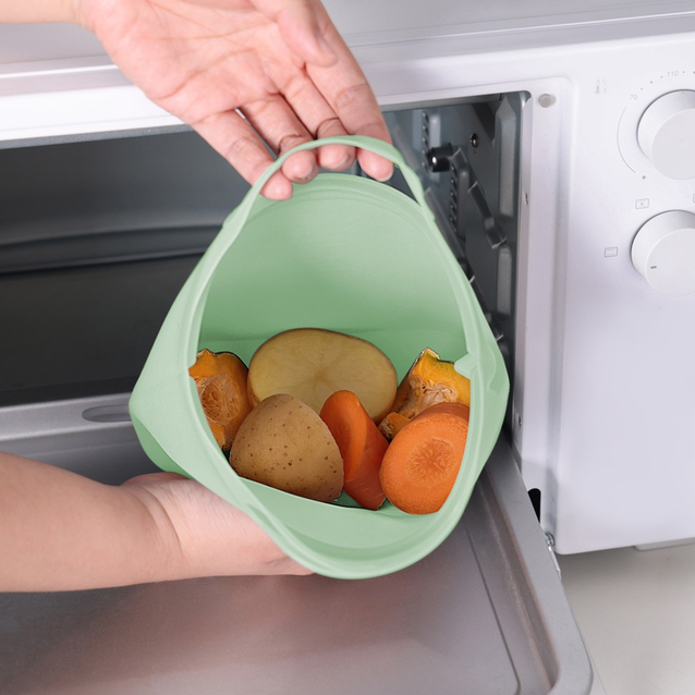 Bolsa multiusos para cocinar al vapor y esterilizador Haakaa