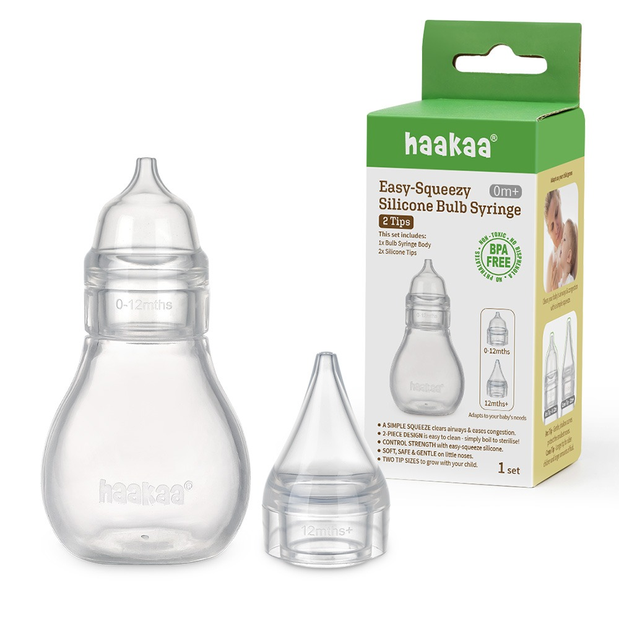 Aspirador nasal de silicón Haakaa
