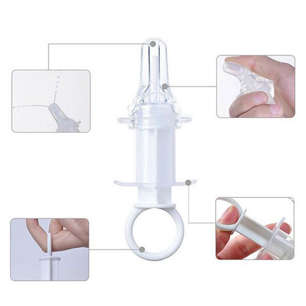 Jeringa dispensador de medicina para bebés Haakaa