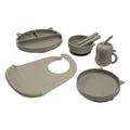 Set de Alimentación de Silicona 7 piezas Carestino (Cemento)