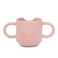 Vaso bebedor de silicón rosa Haakaa