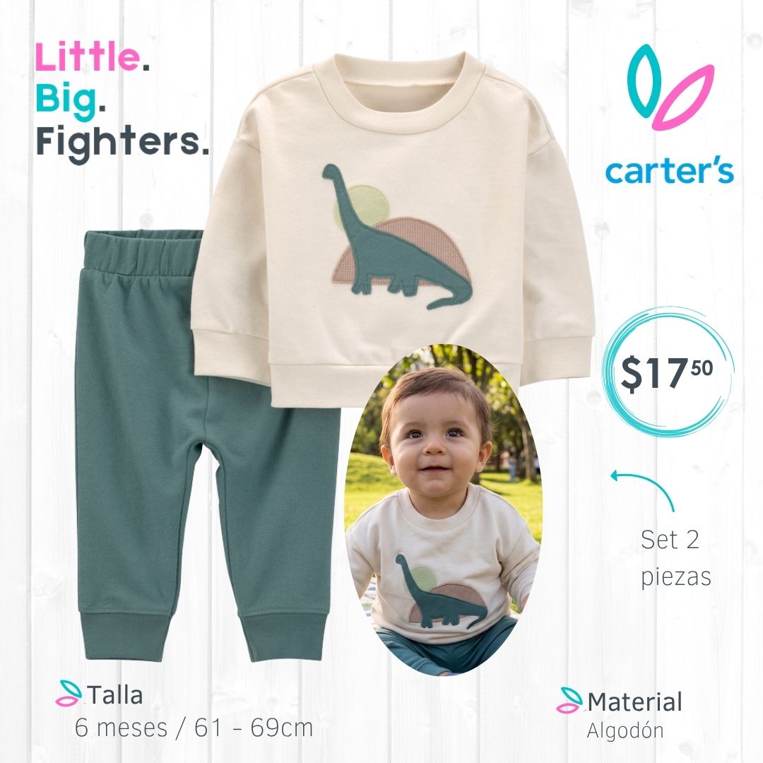 Set 2 piezas Carter´s / 6 meses