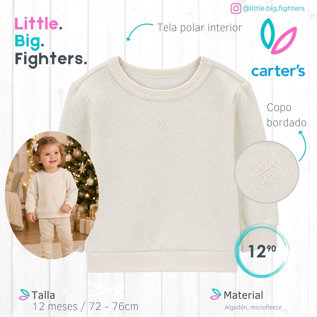 Sweater Carter´s / 12 meses / copo